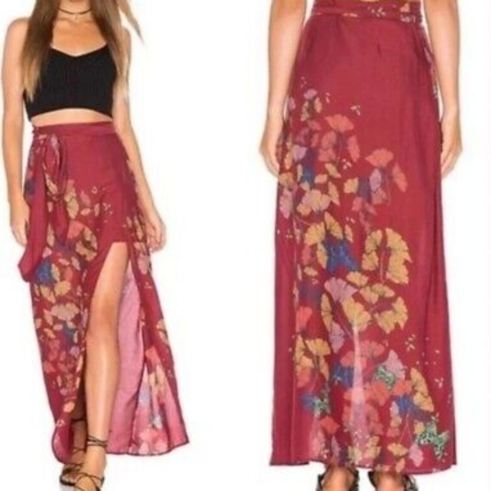 Free People REVOLVE Butterfly Maxi Skirt In 2